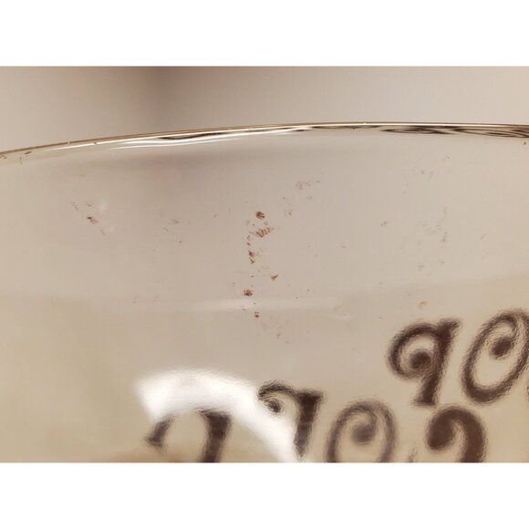 Popcorn Serving Bowls, Wheaton Glass Bowls, 1 Serving Bowl & 2 Individual Bowls - Picture 7 of 8